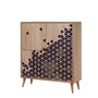 Hanah Home Multilux-123 Armario Multiusos Roble Sonoma